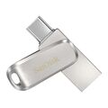 SanDisk 128GB Ultra Dual Drive Luxe USB Type-C Flash Drive all-metal with revers