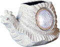 STAR LED Solar Stein Deko Garten Figur Leuchte Beleuchtung Schnecke Lampe Balkon