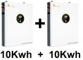 20kWh 48V Speicher PV Solar Akku Wandmontage 51.2V 200Ah LiFePO4 Lithium 2x10Kwh