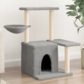 Kratzbaum Sisal-Kratzsäule Katzenkratzbaum Katzenbaum Kletterbaum Katzen vidaXL