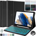QWERTZ Tastatur Maus mit Hülle Für Samsung Galaxy Tab A8 10.5" Tablet 2022 2021