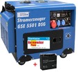 Güde GSE5500 Diesel Stromerzeuger Notstromaggregat Generator 5000W AVR +Batterie
