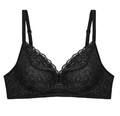 Triumph Fit Smart P01 Ex schwarz gepolsterter BH ohne Bügel Größe 01 - UK 32/34/36 A/B/C