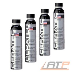 4x 300 ml LIQUI MOLY CERA TEC KERAMIK-VERSCHLEISS-SCHUTZ ÖL-ADDITIVDie Nr.1* für Autoteile: Top-Preis-Leistungs-Verhältnis