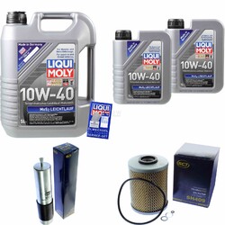 INSPEKTIONSKIT FILTER LIQUI MOLY ÖL 7L 10W-40 für BMW 3er Cabriolet E36 320i