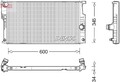 Motorkühler Wasserkühler DENSO DRM05004 für BMW 4er F36 3er F30 F80 Touring F31
