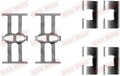 Quick Brake 109-1118 Zubehörsatz, Scheibenbremsbelag passend für FIAT HONDA Brem