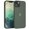 EAZY CASE für iPhone 14 Plus Outdoor Case mit MagSafe Matt Handyhülle Nachtgrün