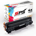 4x Toner 85A CE285A Schwarz Kompatibel für HP Laserjet Pro P1102S Drucker