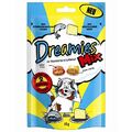 Dreamies Snack Mix mit Lachs & Käse | 6x 60g Katzensnack mit Füllung