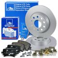 ATE BREMSSCHEIBEN +BELÄGE HINTEN FÜR AUDI A3 8P SEAT LEON 1P SKODA SUPERB 2 3T