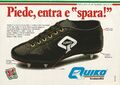 U0494 Schuhe Von Fußball Quiko Ferrari, Werbung Vintage 1980, 20 X 28 CM