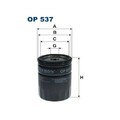 1x Ölfilter FILTRON OP 537 passend für ALFA ROMEO CITROËN FIAT FORD NISSAN