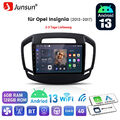 8 Core 6+128GB Autoradio Navi GPS Carplay Android 13 für Opel Insignia 2007-2017