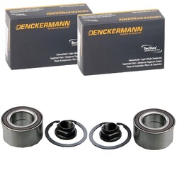 2x DENCKERMANN RADLAGER-SATZ mit ABS-RING passend für FORD B-MAX ECOSPORT FIESTA