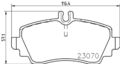HELLA PAGID Bremsbeläge Bremsbelagsatz Bremsklötze Vorne 8DB 355 018-281