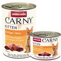 Animonda Cat Dose Carny Kitten Geflügel + Rind 12 x 200g, 400g