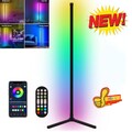 Dimmbar LED Stehleuchte Farbig Farbwechsel Stehlampe RGB Eckleuchte Ecklampe.