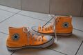 Converse All Star Chucks Sneaker Turnschuhe High Taylor Neon Orange / Gelb Krass
