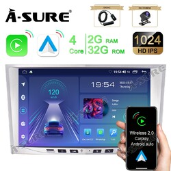 DAB CarPlay 2+32GB Android 13 Für Opel Corsa C/D Zafira Astra Autoradio GPS NAVI