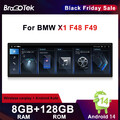 14.9" IPS 128GB Android 8 Core Autoradio Carplay GPS Navi DAB für BMW X1 F48