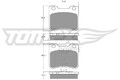 TOMEX Brakes Bremsbelagsatz Scheibenbremse TX 11-96 für S0 SAXO S1 CITROËN 106 1