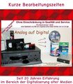 Digitalisieren von Hi8 Video8 Digital8 MiniDV VHS auf DVD bis 90 min je Kassette