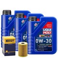 Motoröl 0W30 LIQUI MOLY Synthoil Longtime Plus 3L+HENGST Ölfilter