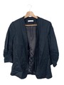 H&M Boyfriend-Blazer Damen Gr. DE 36 schwarz Casual-Look