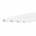 2m Winkel Leisten PVC Kunststoffwinkelprofil Winkelprofil Kunststoff-Profil Weiß