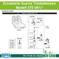 Ersatzteile für SUEVIA Tränkenuckel Modell 375-VA¾"