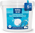 Chlortabletten Für Pool 5 in 1 - Hochwirksame Multitabs Pool 200G Im 5Kg Eimer 