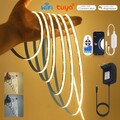12V 24V COB LED Streifen Stripe Selbstklebend Lichtband Leiste keine Lichtpunkt