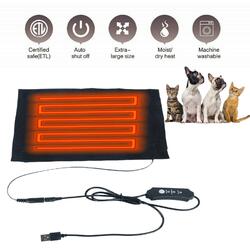 USB Heizdecke Heizkissen Heizmatte Elektrisch Wärme Haustier Hunde Katze 24×17CM