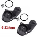 2x STELLMOTOR HANDBREMSE BREMSSATTEL FÜR VW PASSAT 3C 6-SEITIGER TORX 3C0998281B