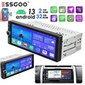 Wireless Apple Carplay Android Auto Autoradio 1 DIN Mit 6,86" USB AUX Bluetooth