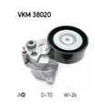 1x Riemenspanner, Keilrippenriemen SKF VKM 38020 passend für CHRYSLER JEEP