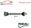 ANTRIEBSWELLE GELENKWELLE VORNE LINKS PASCAL G2W019PC I FÜR SKODA SUPERB I