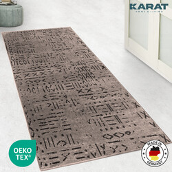 Teppich Läufer Jacquard Flurläufer Küchenläufer Flurteppich Wohnteppich Vena