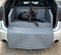 Hundebett Kofferraum Bett Travel Autohundebett Schutzdecke Autositz Grau 110x90