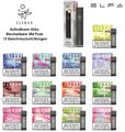 Elfa Elfbar 600 E-Zigaretten Mehrweg Wiederaufladbar Pods E-Shisha Vape
