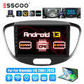 9 Zoll Android 13 Auto 64G Autoradio Carplay GPS NAV Cam Für Hyundai i10 07-2012
