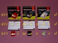 3x PS1 Memorycard (15 Blocks) grau schwarz rot in der Originalverpackung _Memory