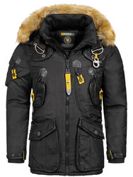 Geographical Norway Herren Winter Jacke FVSB Parka Outdoor Mantel Luxus AGAROSWarm Gefüttert bitte 1 Nummer kleiner bestellen