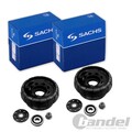 2x SACHS FEDERBEINLAGER VORNE passend für NISSAN PRIMASTAR (X83) OPEL VIVARO