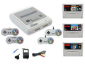 SNES Super Nintendo Konsole Spiele Super Mario World Kart All-Stars Controller