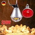 Rotlichtlampe Infrarotlampe Wärmelampe Tiere Infrarotbirne Heizlampe Wärmestrahl