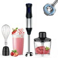 Multifunktional Stabmixer 4-in-1 Elektrische Handmixer Pürierstab Blender Set