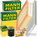 MANN FILTER INSPEKTIONSPAKET passend für OPEL CORSA E 1.0/ 90+115 PS AB BJ 09.14