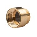 Messing Gewinde-Fitting Hahnverlängerung IG/AG 1" (DN 25) Länge 20 mm - schwere 